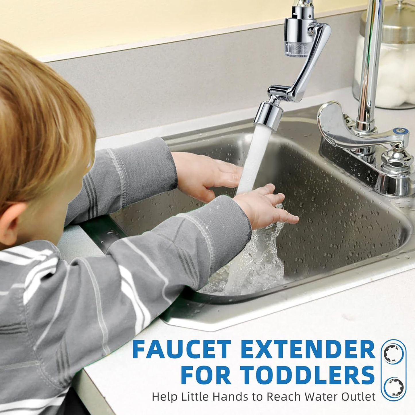 Universal 1080° Faucet Extender